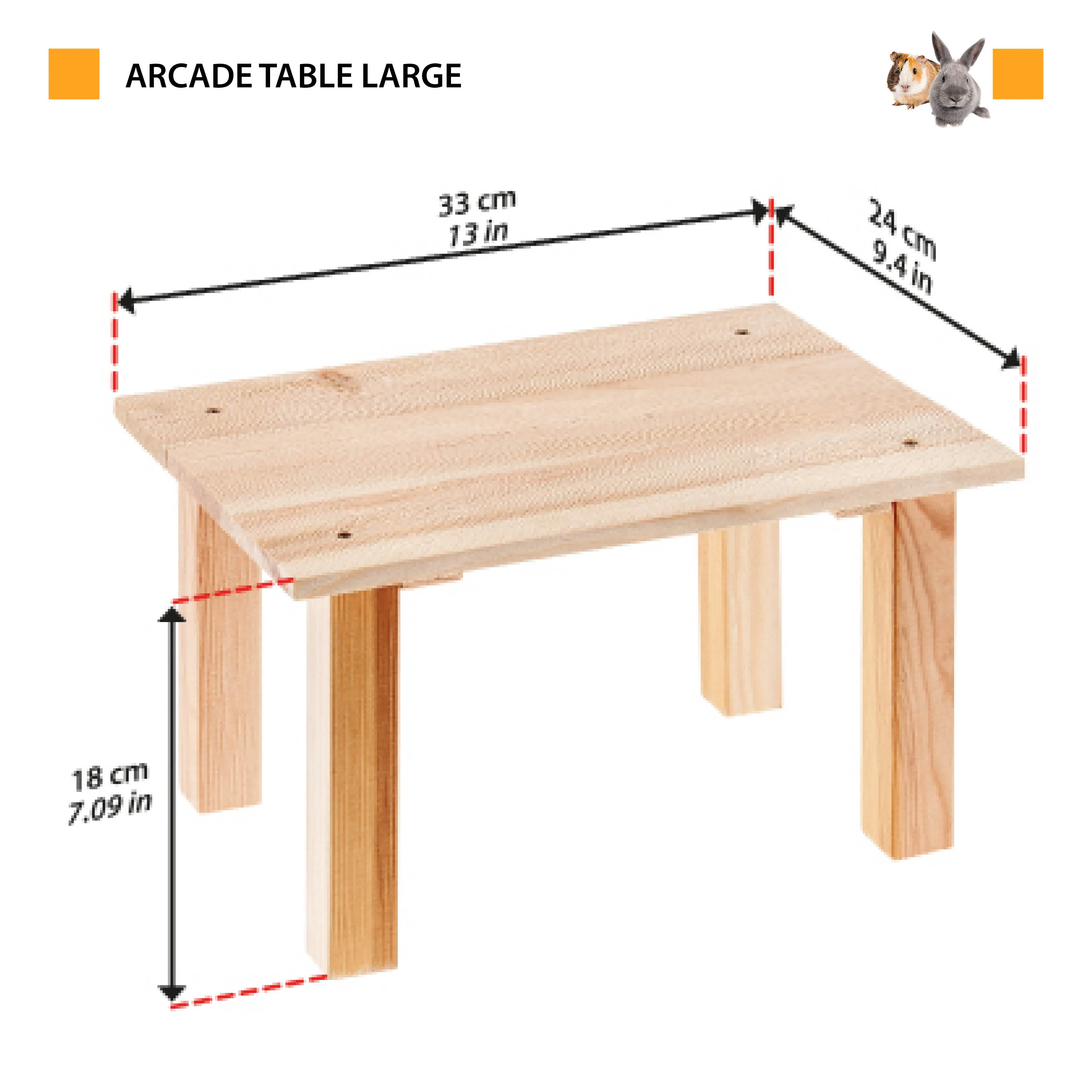 ARCADE TABLE Gioco in legno per piccoli animali - Image 2
