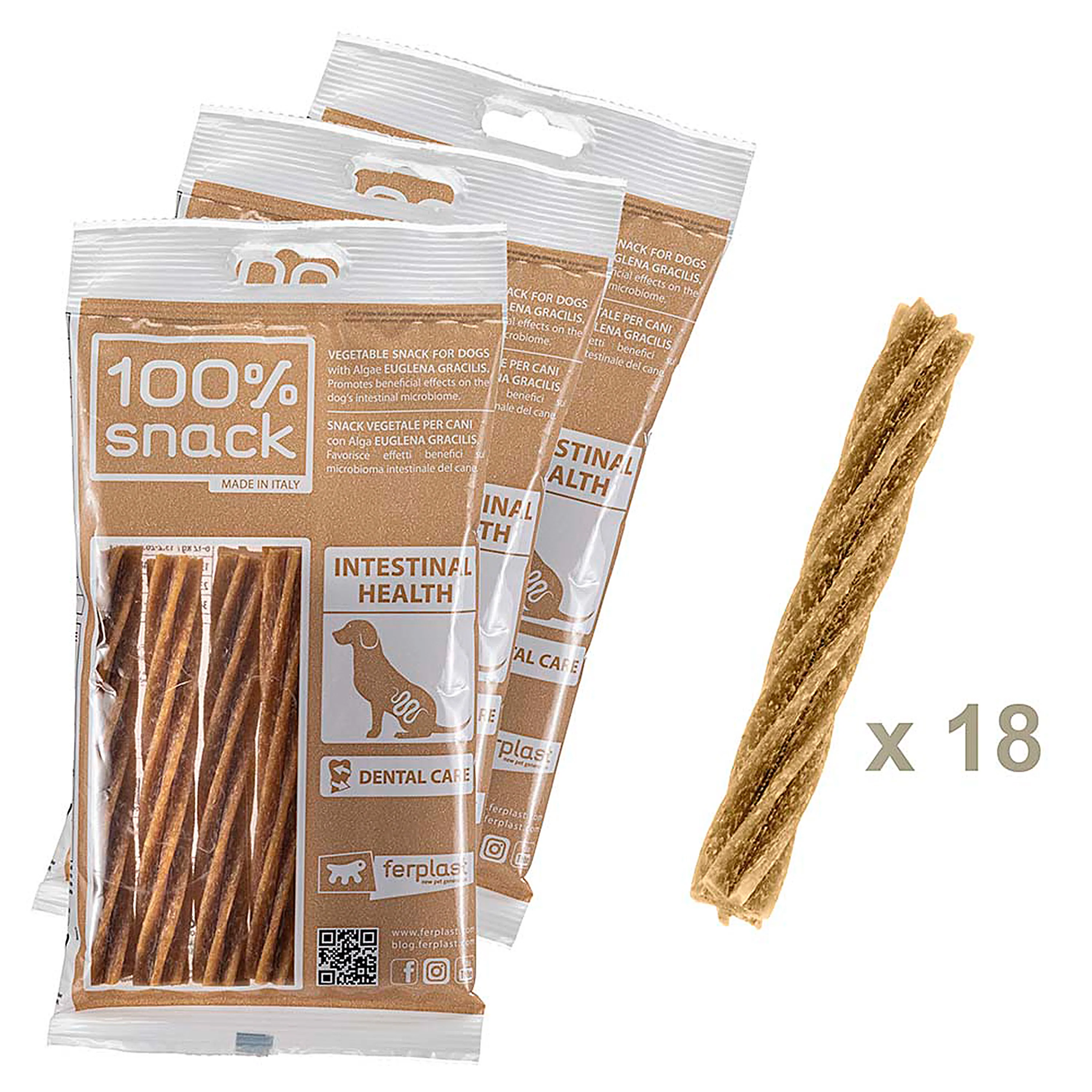 100% SNACK BASTONCINI - FUSILLI EUGLENA