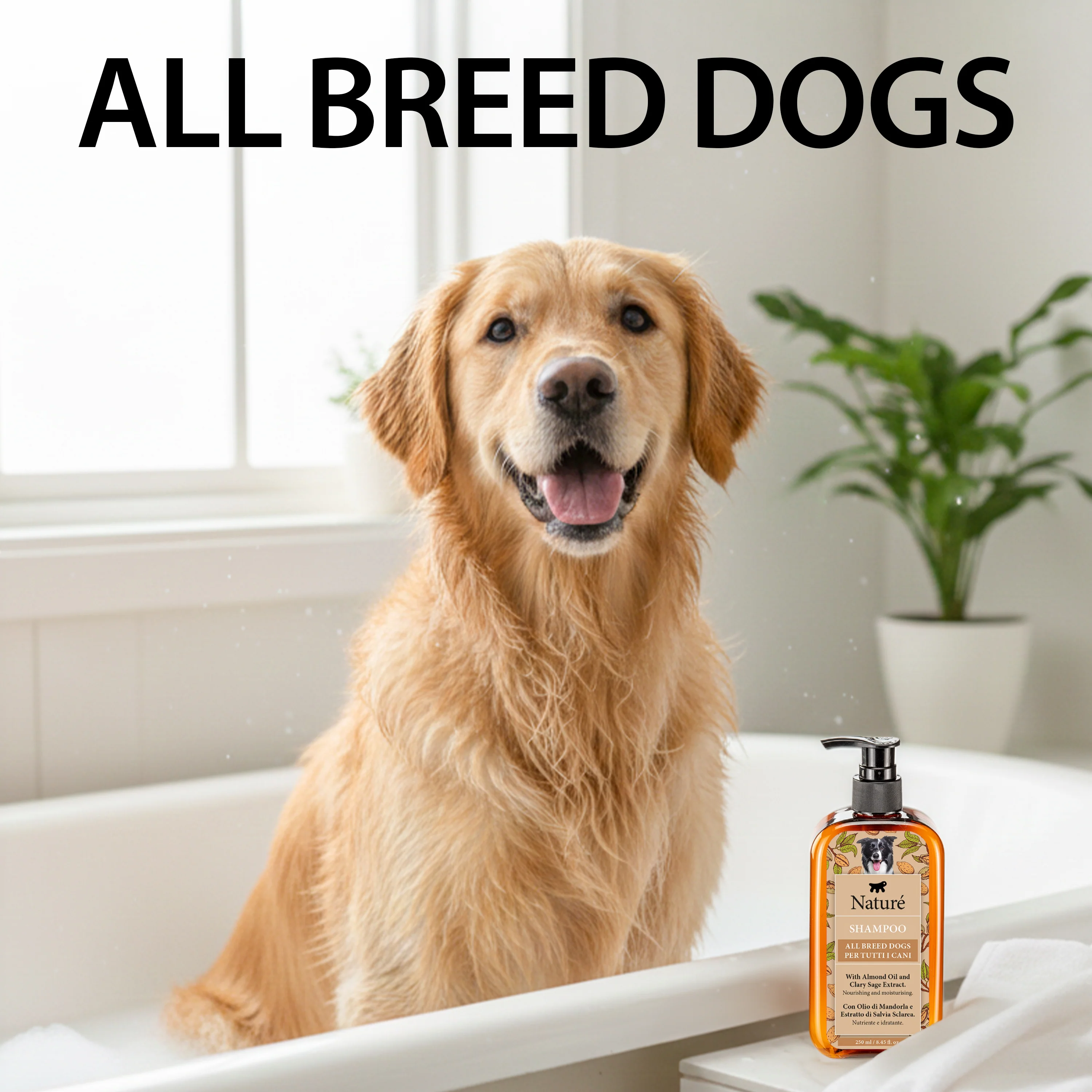 SHAMPOO PER CANI NATURÉ CON OLIO DI MANDORLA - Image 5
