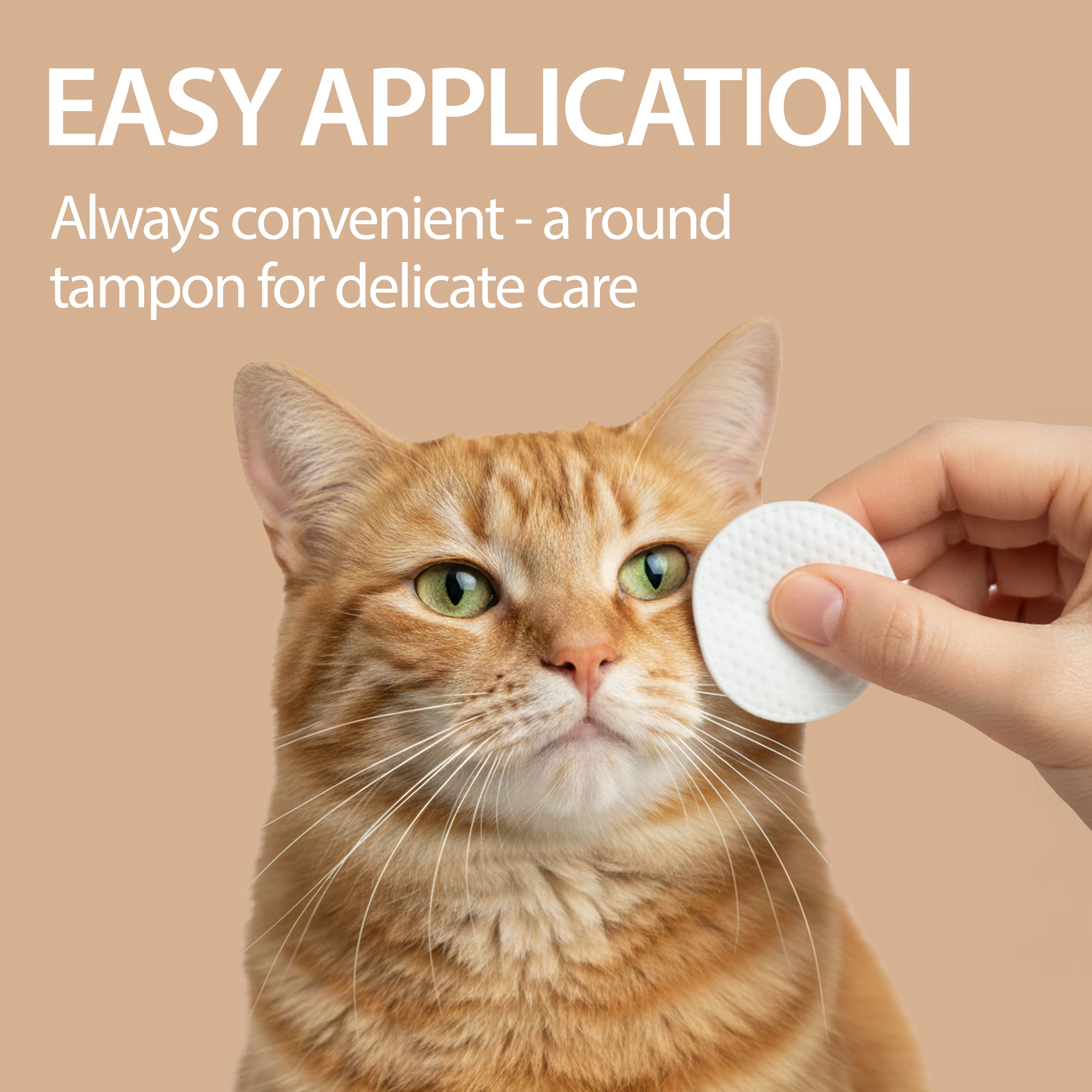 SALVIETTE DETERGENTI PER OCCHI  DI  CANI E GATTI NATURÉ  (x120) - Image 4