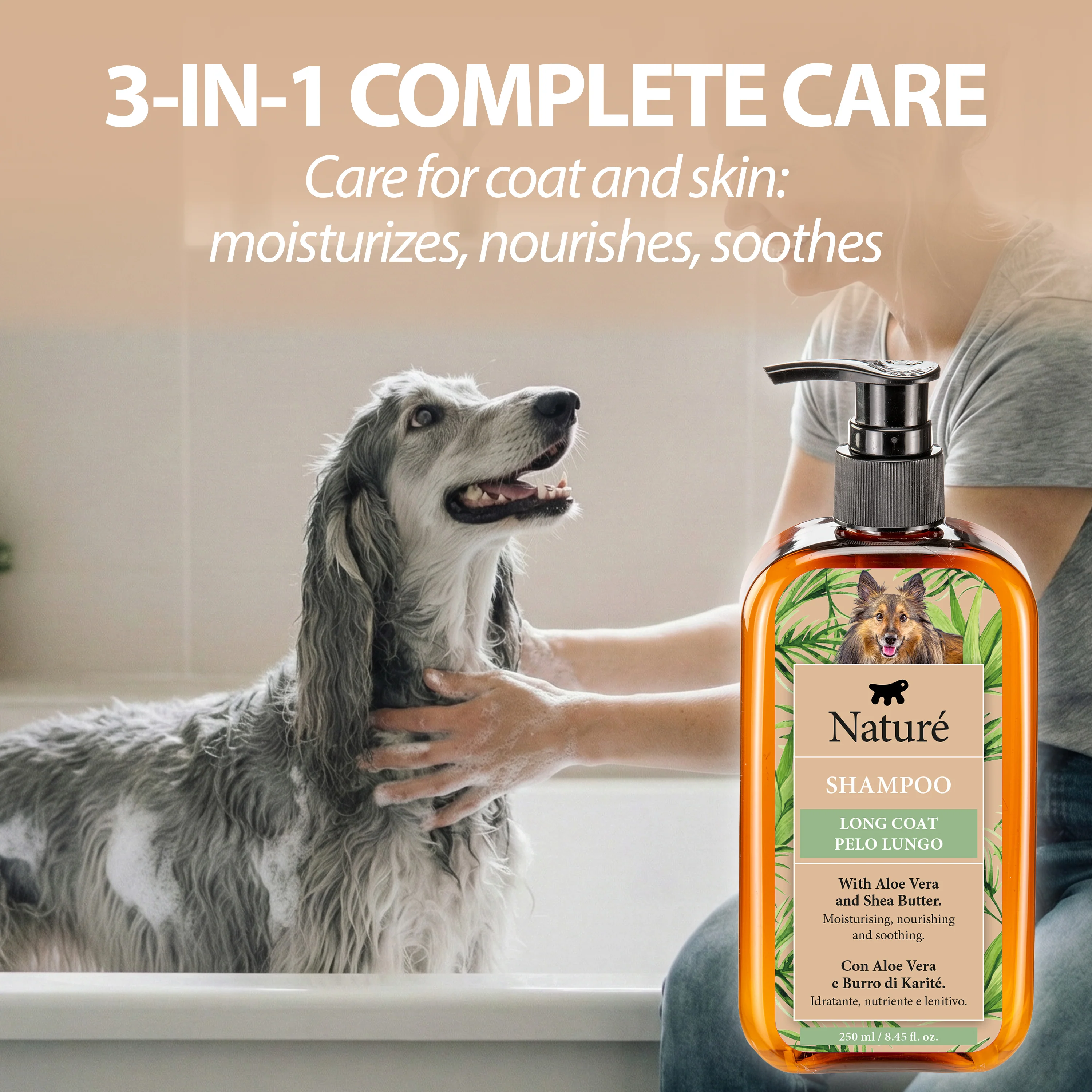 SHAMPOO NATURÉ PER CANI A PELO LUNGO - Image 3