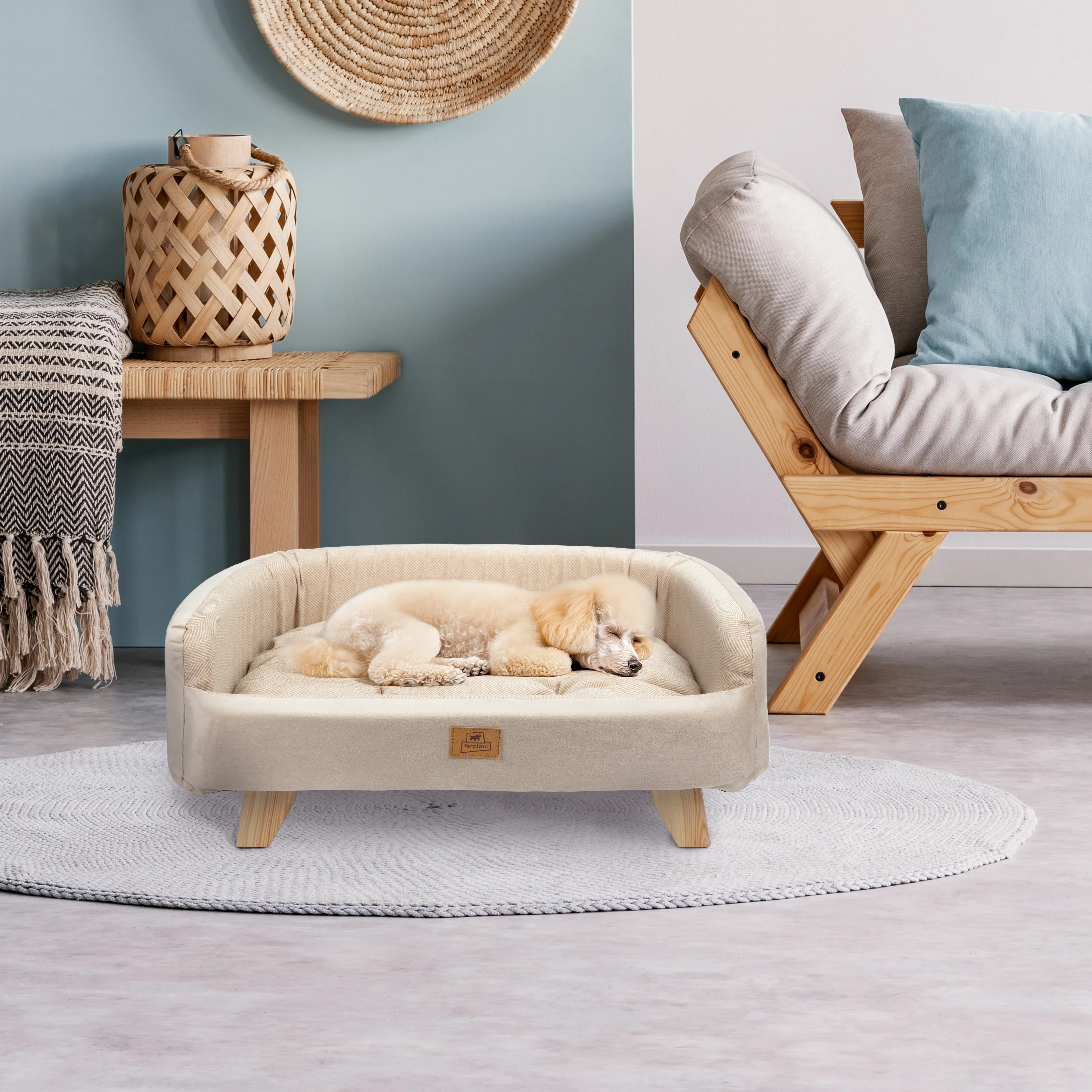 YUKI Lettino per cani e gatti in legno - Image 4